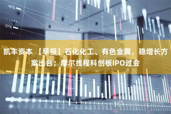 凯丰资本 【早报】石化化工、有色金属，稳增长方案出台；摩尔线程科创板IPO过会